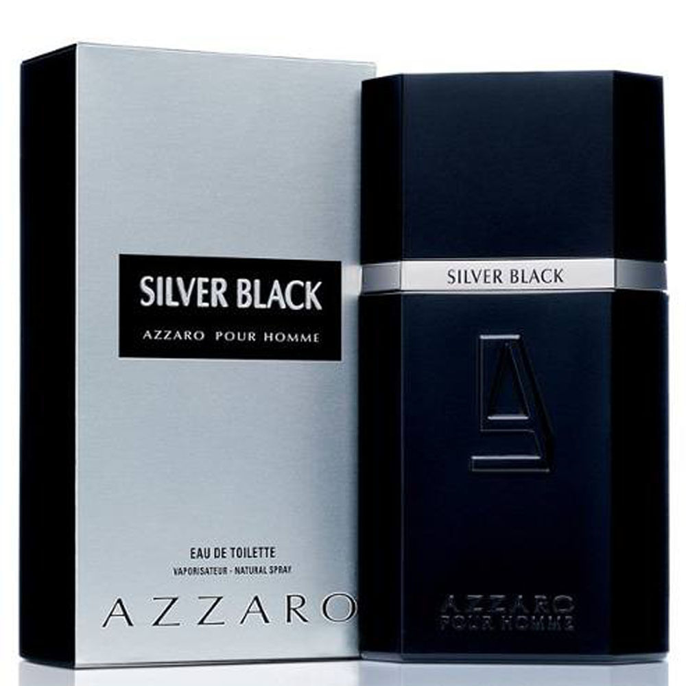 Azzaro Silver Black Pour Homme - Eau de Toilette - Herrenparfum