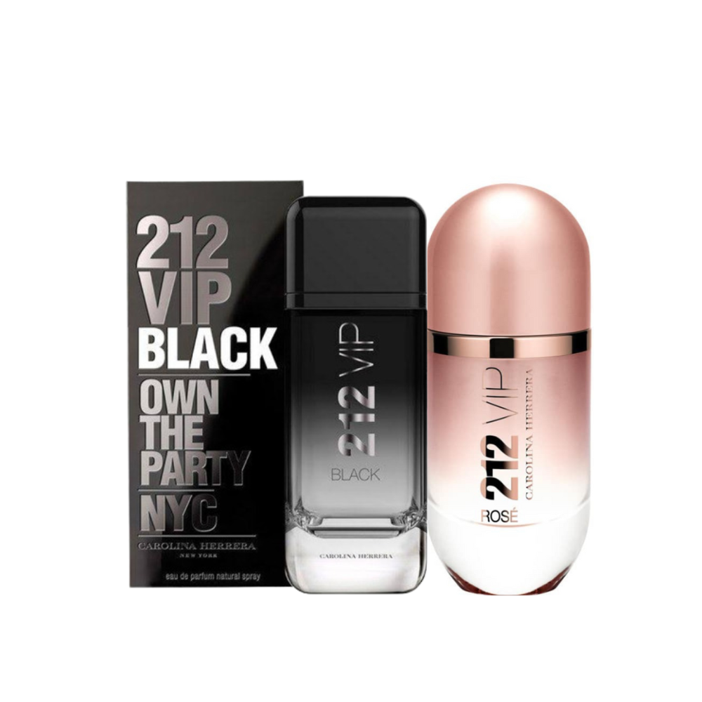 212 VIP Black und 212 VIP Rosé von Carolina Herrera - Eau de Parfum - Herrenparfum und Damenparfum