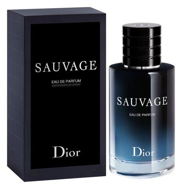 3 parfums Dior SAUVAGE, Yves Saint Laurent Y MEN und Versace EROS - Eau de Toilette- Herrenparfum